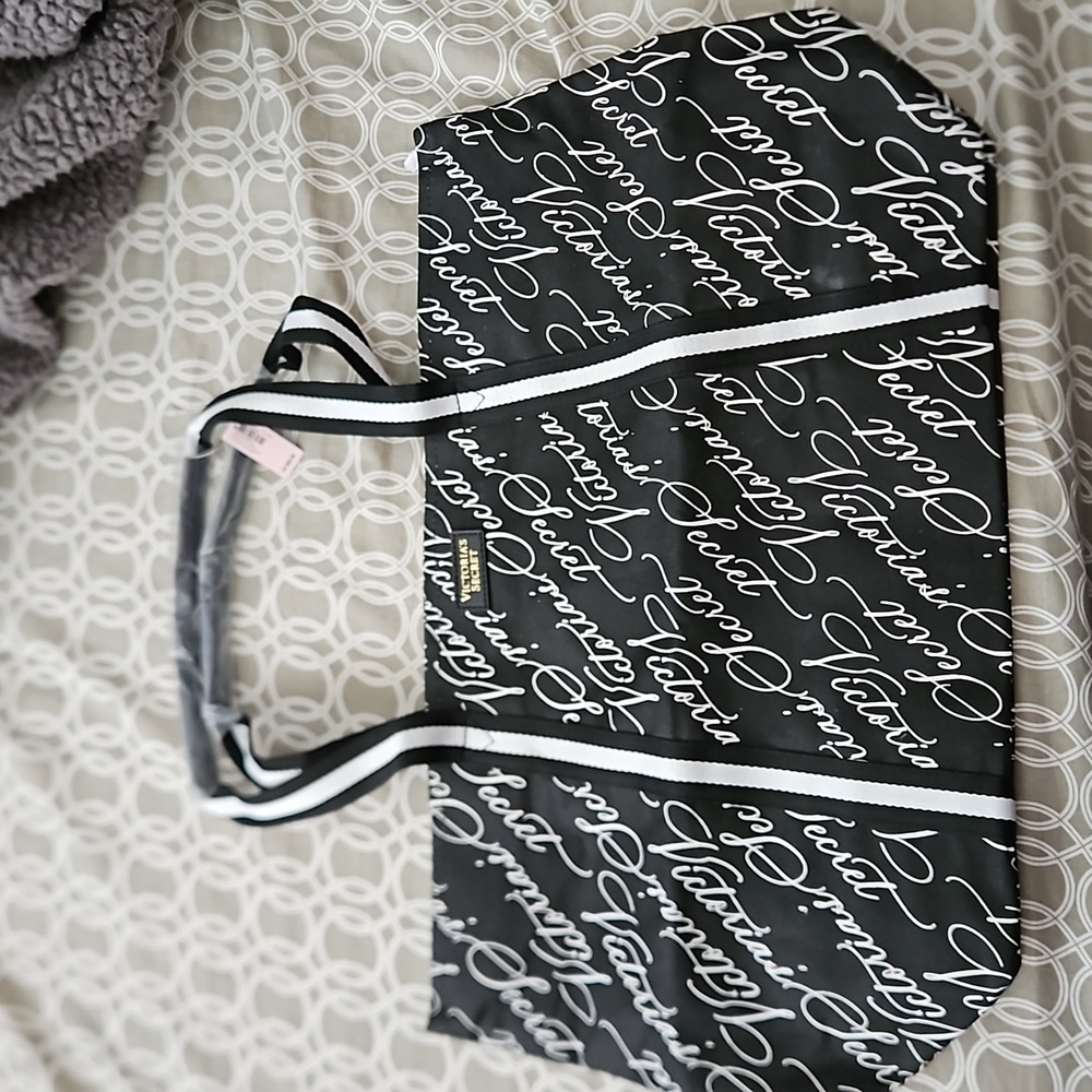 Victoria's Secret Black Tote Bag
